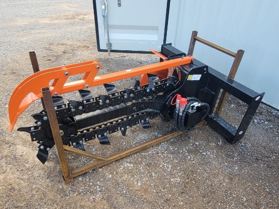 2025 UNUSED FUTURE FT-TC38 MINI TRENCHER, WIDTH: 200MM, TRENCHING EPTH: 153