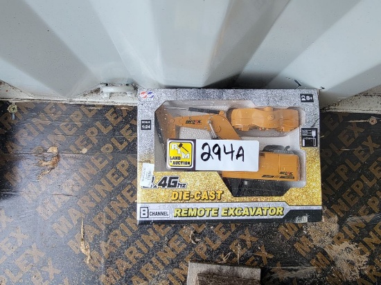 2025 UNUSED FUTURE EXCAVATOR TOY, SN: C46140, SELLS ABSOLUTE