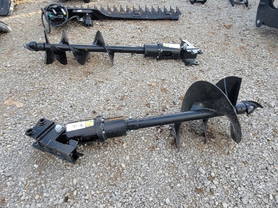 2025 UNUSED FUTER 16" EXCAVATOR AUGER FIT TO 1-2 TON EXCAVATOR, PIN DIAMETE