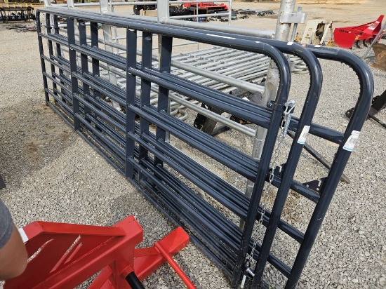NEW 12' TARTER SCRATCH/DENT AMERICAN 6 BAR TUB GATE, BLUE 6EB12