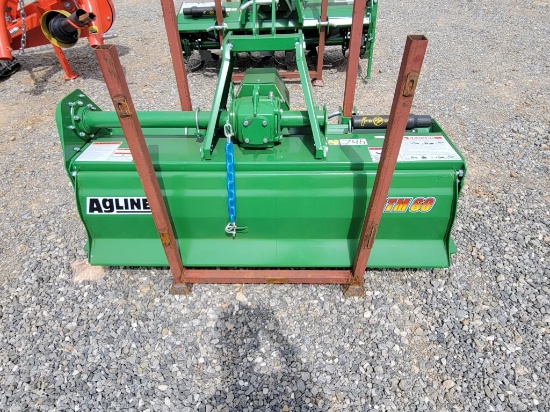 NEW AGLINE RTM60 GN 3PH ROTARY TILLER 60" GREEN SN:RTM00408
