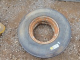 22.5 TIRE WITH WHEEL