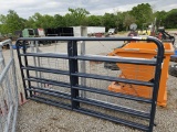 8' 6- BAR AMERICAN TUBE GATE BLUE 6EB8 - NEW SCRATCH AND DENT