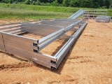 32' X 26' X 8' METAL BUILDING FRAME SLIDING WALLS UP TO 14' TALL, 2 SIDE WA
