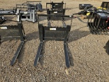 2025 UNUSED MINI SKID STEER 2 1/2' FORKS SN:C46041, SELLS ABSOLUTE