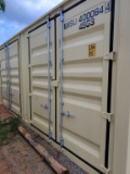 2025 UNUSED FUTURE 40HQ STORAGE CONTAINER, NEW CONTAINER, ONE SIDE MULTI DO