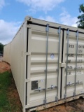 2024 BEIGE 20'X8' SHIPPING CONTAINER SN:RXCU1045188
