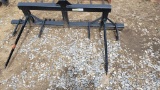 3PH DOUBLE BALE SPEAR W/ GOOSENECK BALL