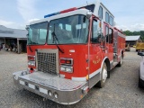 1995-1996 SPARTAN GLADIATOR FIRE ENGINE, M-11 CUMMINS, ALLISON AUTOMATIC TR