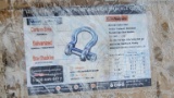 LANDHONOR LHR-G209 UNUSED 4.75-12T ANCHOR SHACKLE G209 (QTY 38) 4.75 (QTY 1