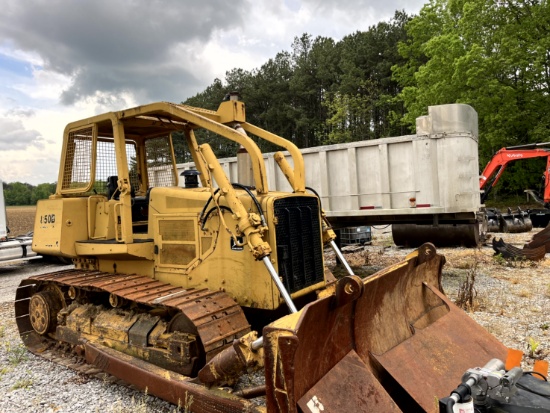 JOHN DEERE 850B DOZER, LONG TRACK, RUNS/DRIVES, HOURS SHOWING: 12,368