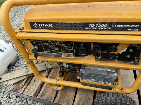TG7500 TITAN INDUSTRIAL GAS GENERATOR