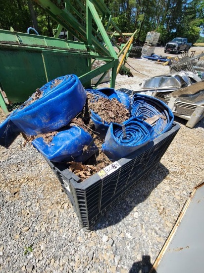 CRATE OF IRRIGATION HOSE