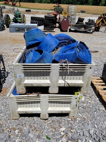 8" HOSE 2 CRATES, APPROX. 12 ROLLS