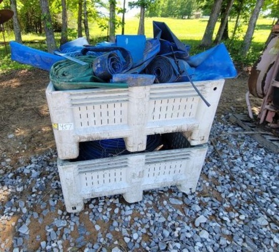 2 CRATES OF IRRIGATION HOSE