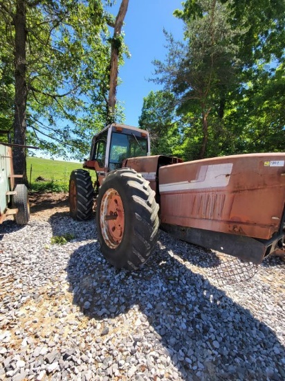 INTERNATIONAL TRACTOR, 2X2, 18.4 X 38 RUBBER, CRANKS BUT WON'T DRIVE