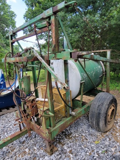 PULL TYPE SPRAYER, 500 GAL