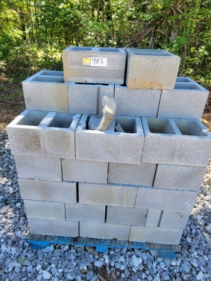 PALLET OF 12" CONCRETE BLOCKS