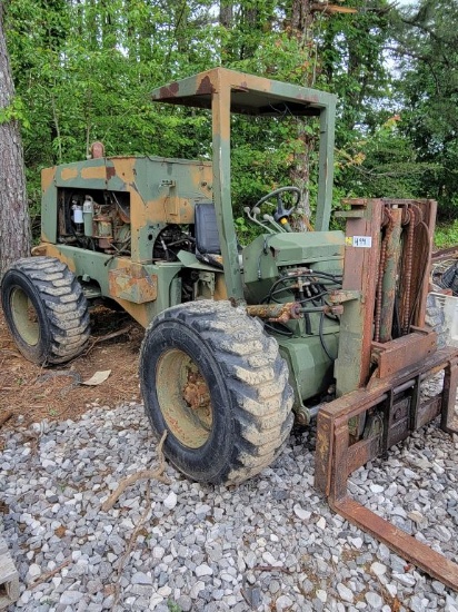 US MC4000 ARTICULATING FORK LIFT, RUNS/DRIVES