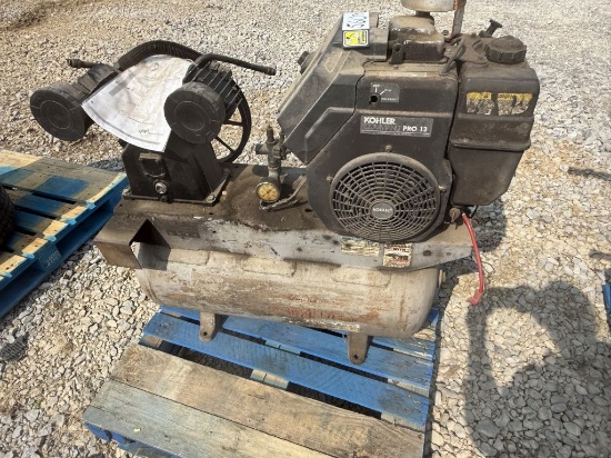 GAS POWERED KOHLER MOTOR PRO-13 AIR COMPRESSOR