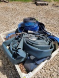 CRATE OF IRRIGATION HOSE