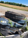 CRATE OF IRRIGATION HOSE