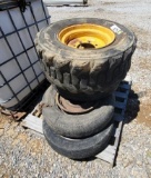 PALLET OF MISC WHEELS & TIRES (6)