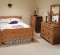 QUEEN BEDROOM SUITE, 2 DRESSERS, LAMP