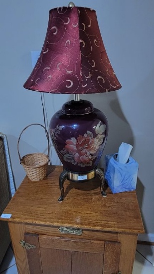 ROSE PATTERN LAMPS AND SHADES (2)