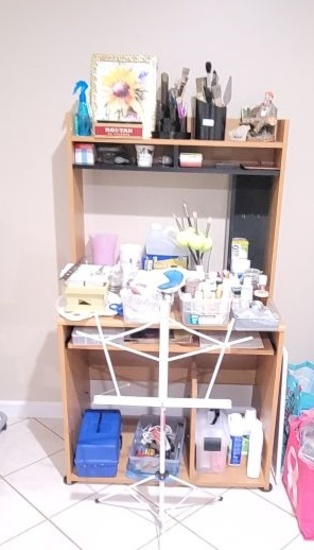 ART TABLE PLUS ALL THE ART SUPPLIES