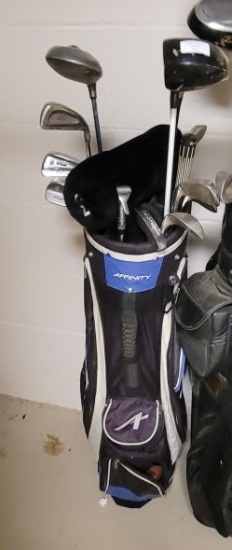 AFFINITY GOLF BAG WITH GOLF CLUBS