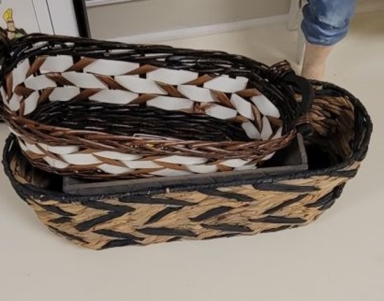 WICKER BASKETS
