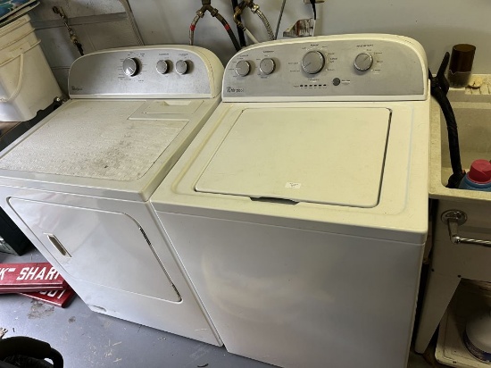 WHIRLPOOL WASHER AND DRYER, THEY DO WORK