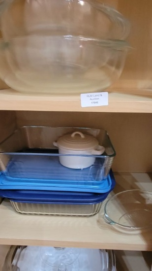 GLASSWARE, (GLASSES, COOKWARE)