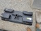 HEAVY DUTY DO-ALL RECIVER HITCH SKID STEER PLATE WITH CHAIN BUCKETS PIN HOL