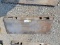 SOLID FULL WELDABLE QUICK ATTACH BLANK PLATE, READY TO BE WELDED, CAN TURN