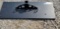 HEAVY DUTY HALF MOON GUSSETED SKID STEER RECIEVER HITCH WITH CHAIN HOOK HOL