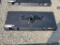 HEAVY DUTY HALF MOON GUSSETED SKID STEER RECIEVER HITCH WITH CHAIN HOOK HOL