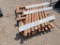 PALLET OF 1 1/2 BY 3 TUBING & 2 X 4 + 4 X 4 ANGLE STEEL