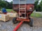 E-Z FLOW PULL BEHIND GRAVITY WAGON ON P AND H RUNNING GEAR