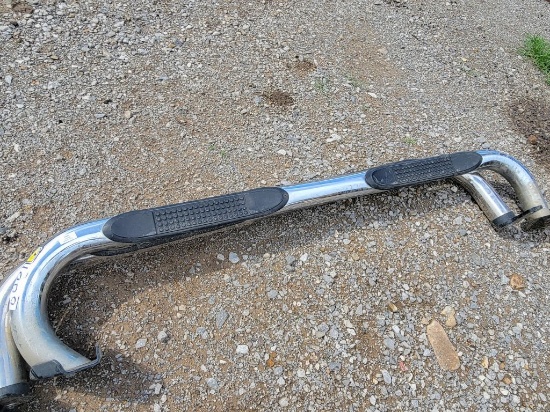 USED SUV OR SMALL TRUCK RUNNING BOARDS, CHROME