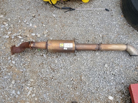 MUFFLER WITH STACK