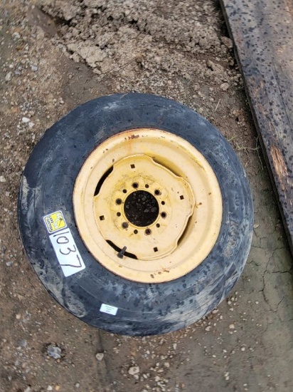 TIRE AND WHEEL 8 PLY FRONT TRACTOR