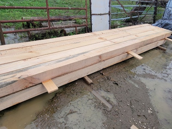 6X6 14 FOOT LUMBER BUNDLE OF 10