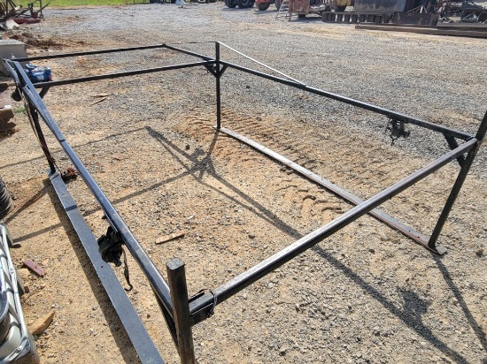 TRUCK RACK FULL SIZE, BASE 9" TOP RUN IS 136"