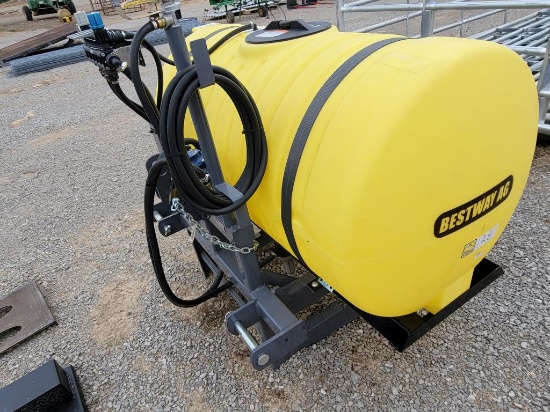 NEW 200 GALLON BOOMLESS BESTWAY AG SPRAYER SN:218973