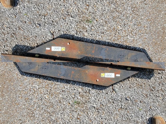 DOUBLE CARRIAGE FOR FORKLIFT