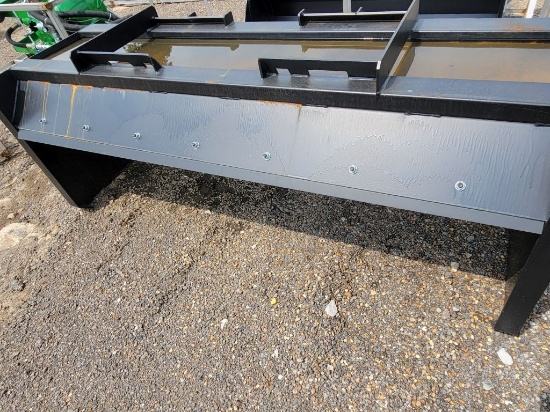 2025 JCT 84" SKID STEER SNOW PUSHER BOX *SELLS ABSOLUTE