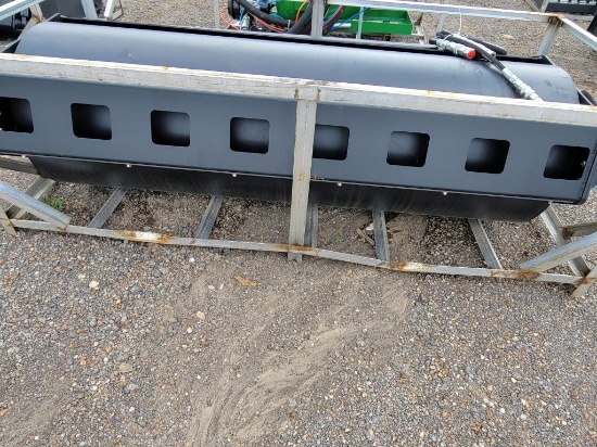 2025 JCT 6' SKID STEER VIBRATORY ROLLER *SELLS ABSOLUTE
