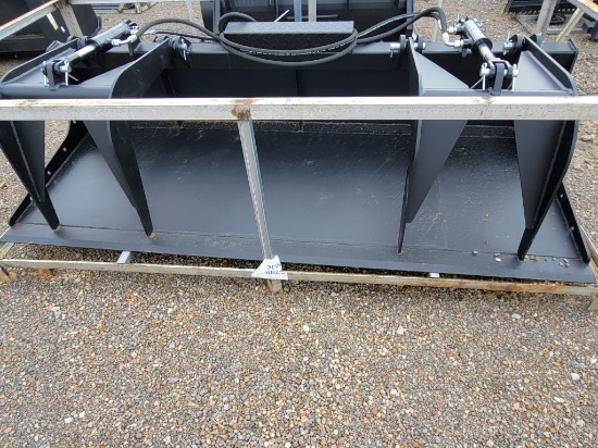 JCT 84" SKID STEER GRAPPLE BUCKET *SELLS ABSOLUTE